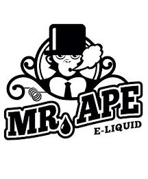 MR. APE E-LIQUID trademark