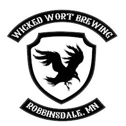 WICKED WORT BREWING ROBBINSDALE, MN trademark