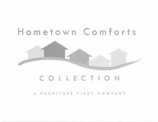 HOMETOWN COMFORTS COLLECTION A FURNITURE FIRST COMPANY trademark