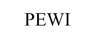 PEWI trademark