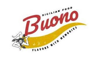 BUONO SICILIAN FOOD FLAVORS WITH MEMORIES trademark