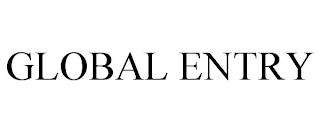 GLOBAL ENTRY trademark