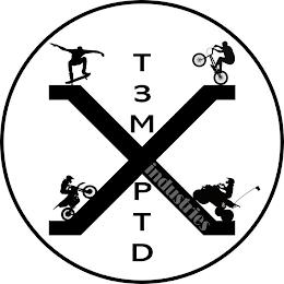 X T3MPTD INDUSTRIES trademark