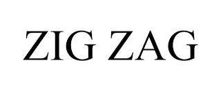 ZIG ZAG trademark