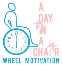 A DAY IN A CHAIR WHEEL MOTIVATION trademark