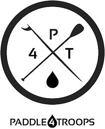 P 4 T PADDLE4TROOPS trademark