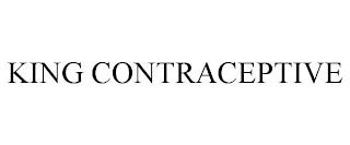 KING CONTRACEPTIVE trademark