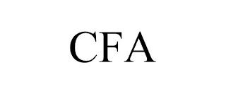 CFA trademark