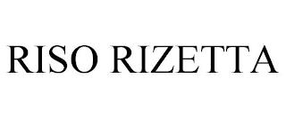 RISO RIZETTA trademark