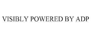 VISIBLY POWERED BY ADP trademark