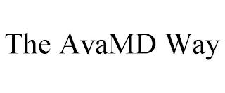 THE AVAMD WAY trademark