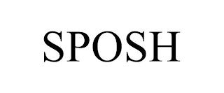 SPOSH trademark