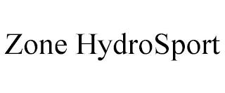 ZONE HYDROSPORT trademark