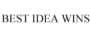 BEST IDEA WINS trademark