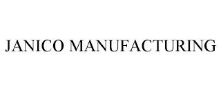 JANICO MANUFACTURING trademark