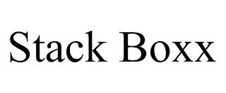 STACK BOXX trademark