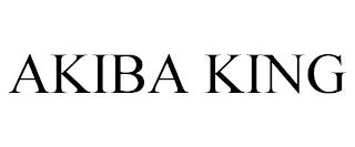 AKIBA KING trademark