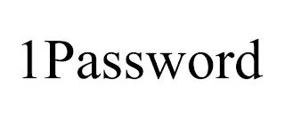 1PASSWORD trademark