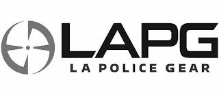 LAPG LA POLICE GEAR trademark