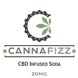 C CANNAFIZZ CBD INFUSED SODA trademark