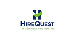 H HIREQUEST THE RIGHT PEOPLE AT THE RIGHT TIME trademark