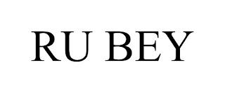 RU BEY trademark