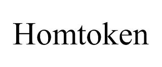 HOMTOKEN trademark