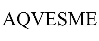 AQVESME trademark