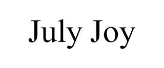 JULY JOY trademark