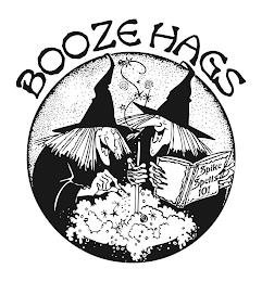 BOOZE HAGS SPIKE SPELLS 101 trademark