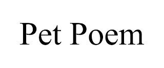 PET POEM trademark