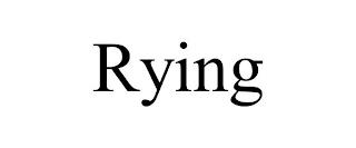 RYING trademark