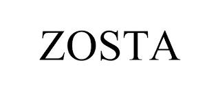 ZOSTA trademark