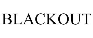 BLACKOUT trademark