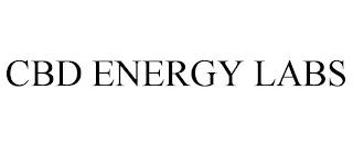 CBD ENERGY LABS trademark