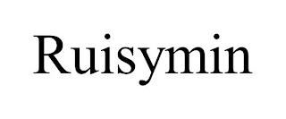 RUISYMIN trademark