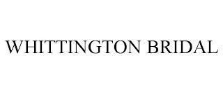 WHITTINGTON BRIDAL trademark