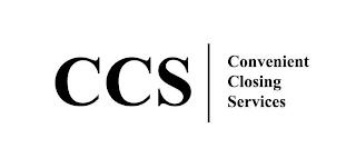 CCS CONVENIENT CLOSING SERVICES trademark