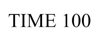 TIME 100 trademark