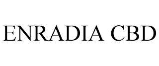 ENRADIA CBD trademark