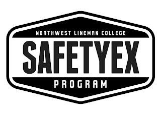 NORTHWEST LINEMAN COLLEGE SAFETYEX PROGRAM trademark