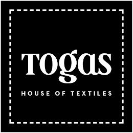 TOGAS HOUSE OF TEXTILES trademark