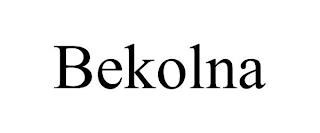 BEKOLNA trademark