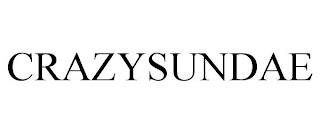 CRAZYSUNDAE trademark