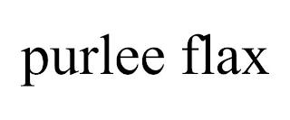 PURLEE FLAX trademark