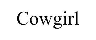 COWGIRL trademark