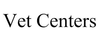 VET CENTERS trademark