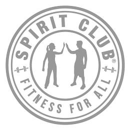 SPIRIT CLUB FITNESS FOR ALL trademark