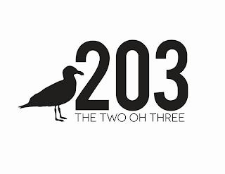 203 THE TWO OH THREE trademark