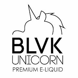 BLVK UNICORN PREMIUM E-LIQUID trademark